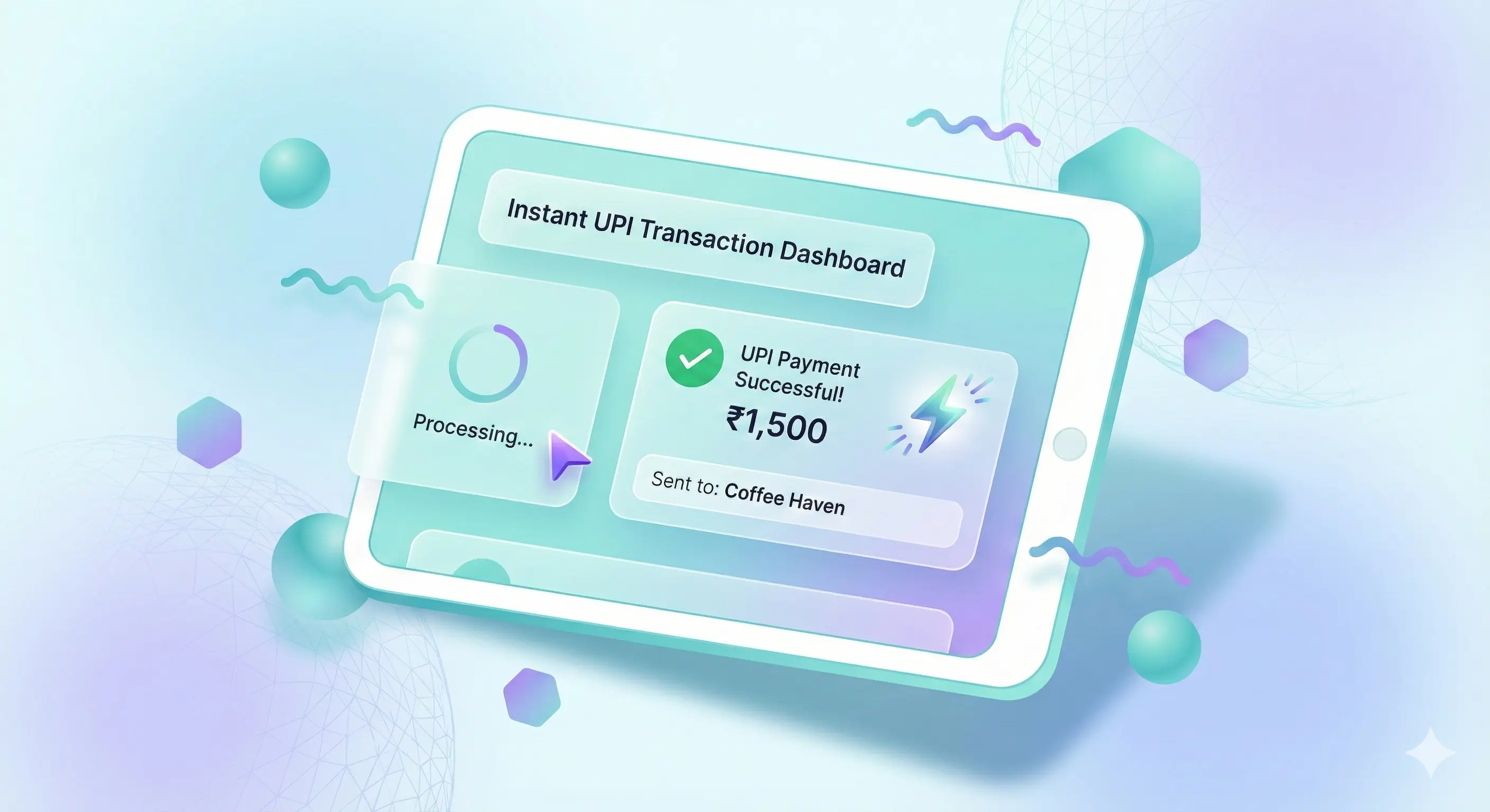 An interface showing smart payment links creation